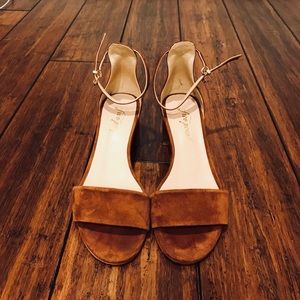 Suede Free People sandals